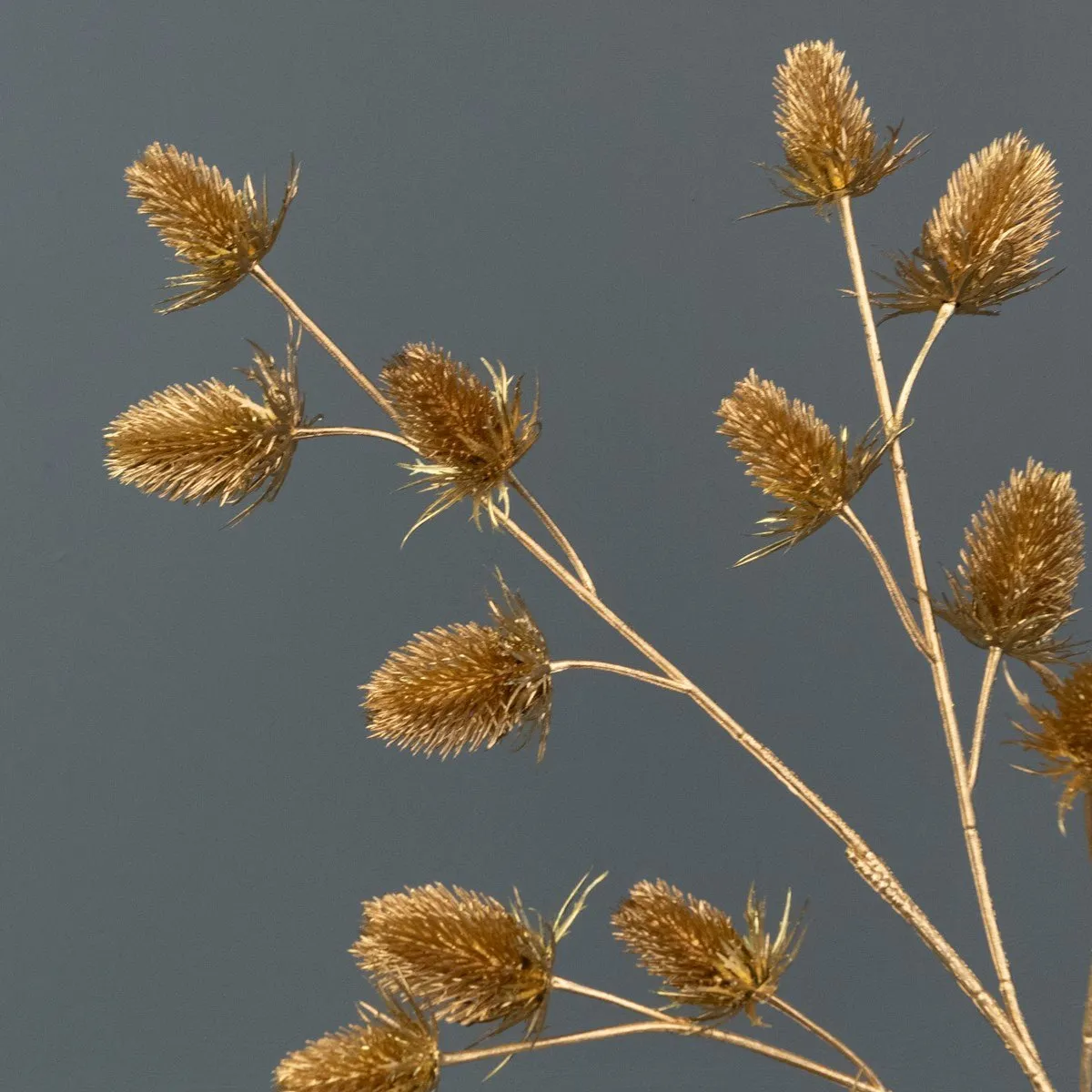 Metallic Thistle Spray
